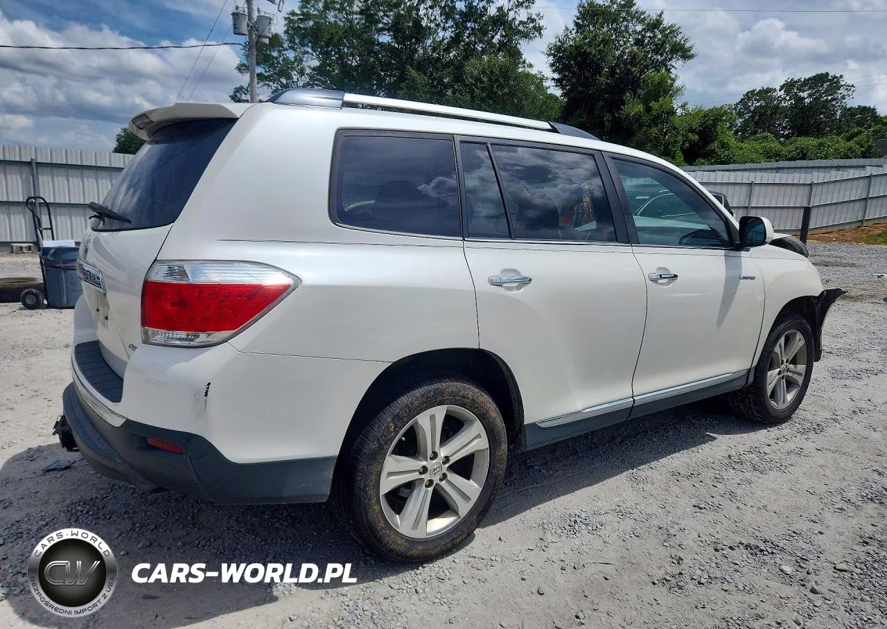2012 Toyota Highlander Limited VIN:5TDDK3EH1CS163947 - 3