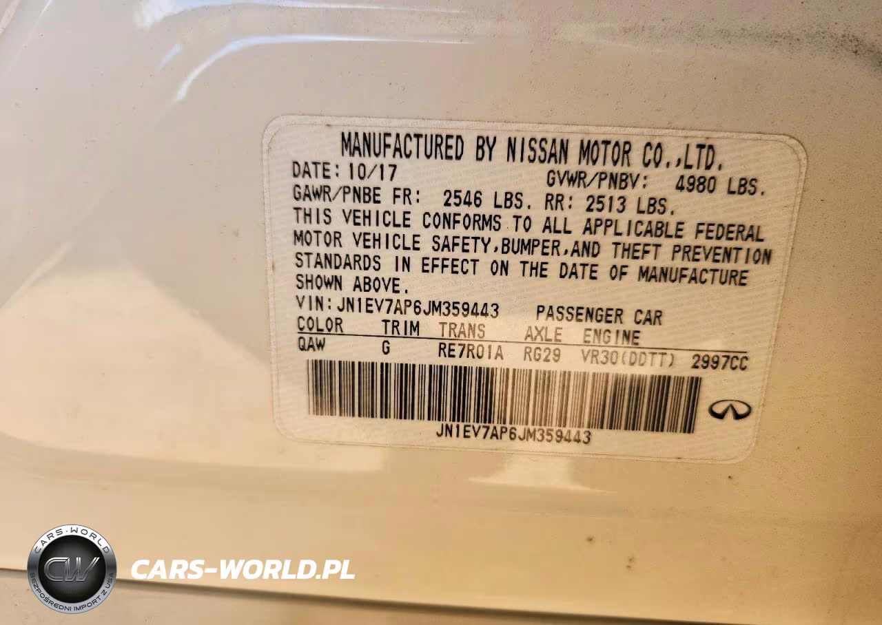 2018 Infiniti Q50 3.0T Luxe VIN:JN1EV7AP6JM359443 - 13
