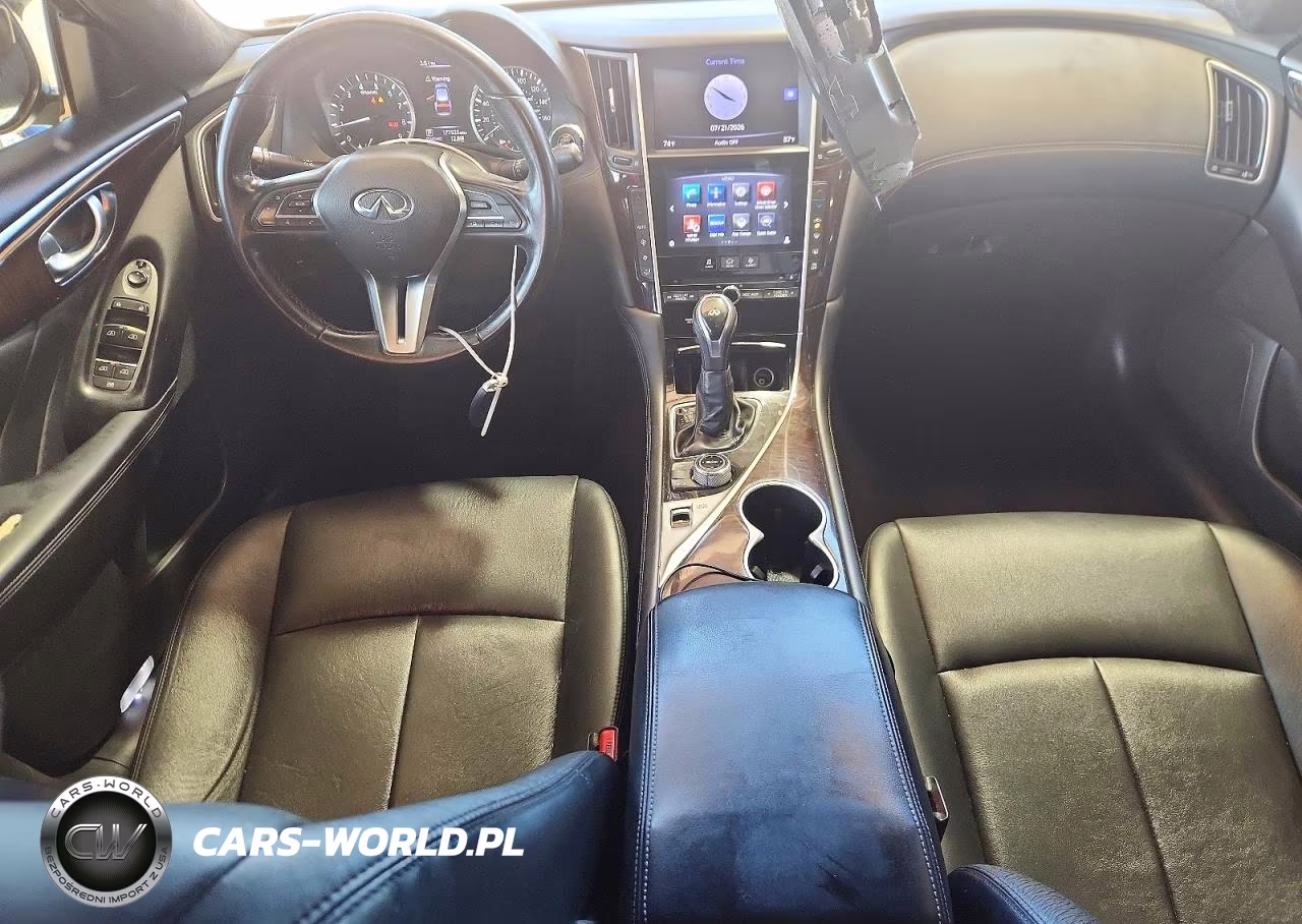 2018 Infiniti Q50 3.0T Luxe VIN:JN1EV7AP6JM359443 - 8
