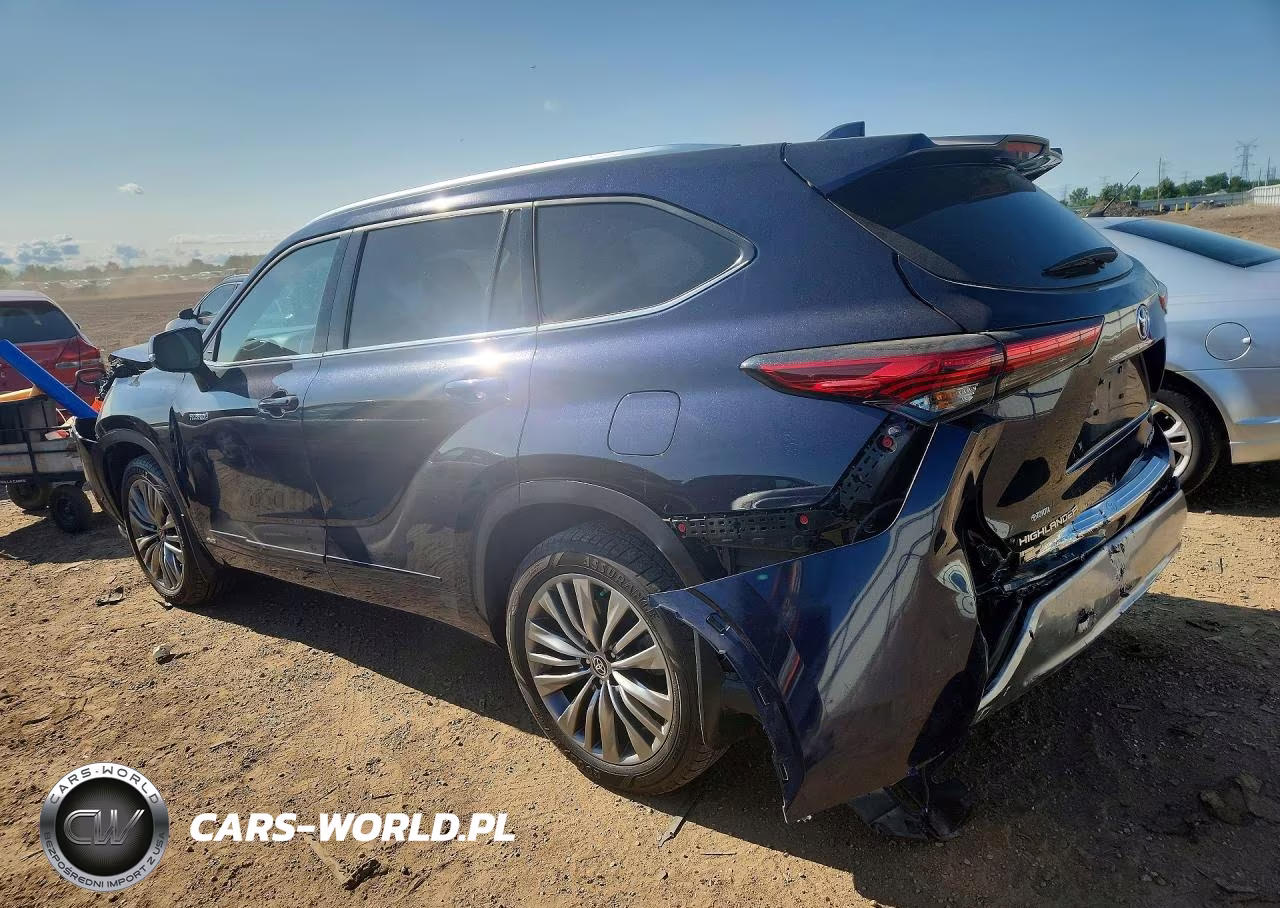 2021 Toyota Highlander Hybrid Platinum VIN:5TDEBRCH1MS046820 - 2