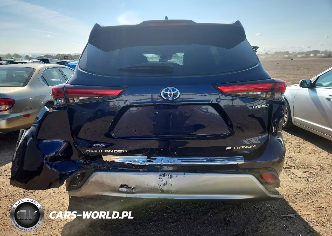 2021 Toyota Highlander Hybrid Platinum VIN:5TDEBRCH1MS046820 - 6