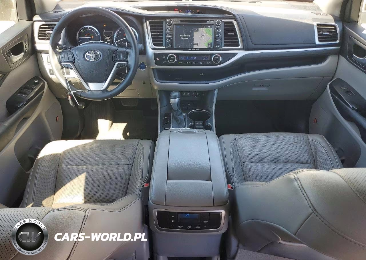 2017 Toyota Highlander Hybrid Limited VIN:5TDDGRFH2HS023366 - 8