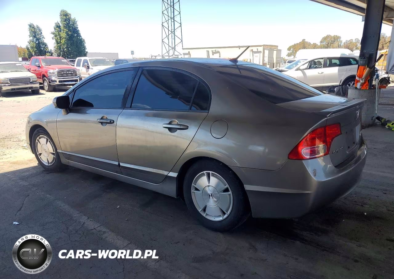 2007 Honda Civic Hybrid VIN:JHMFA36297S007589 - 2