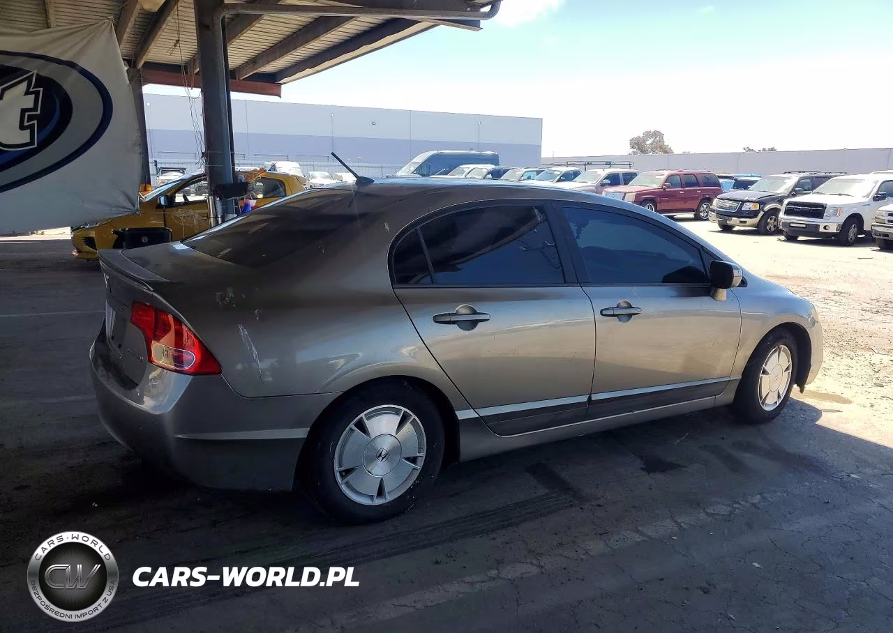 2007 Honda Civic Hybrid VIN:JHMFA36297S007589 - 3