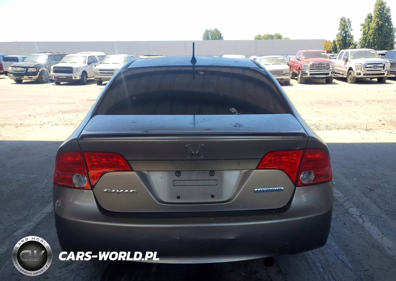 2007 Honda Civic Hybrid VIN:JHMFA36297S007589 - 6