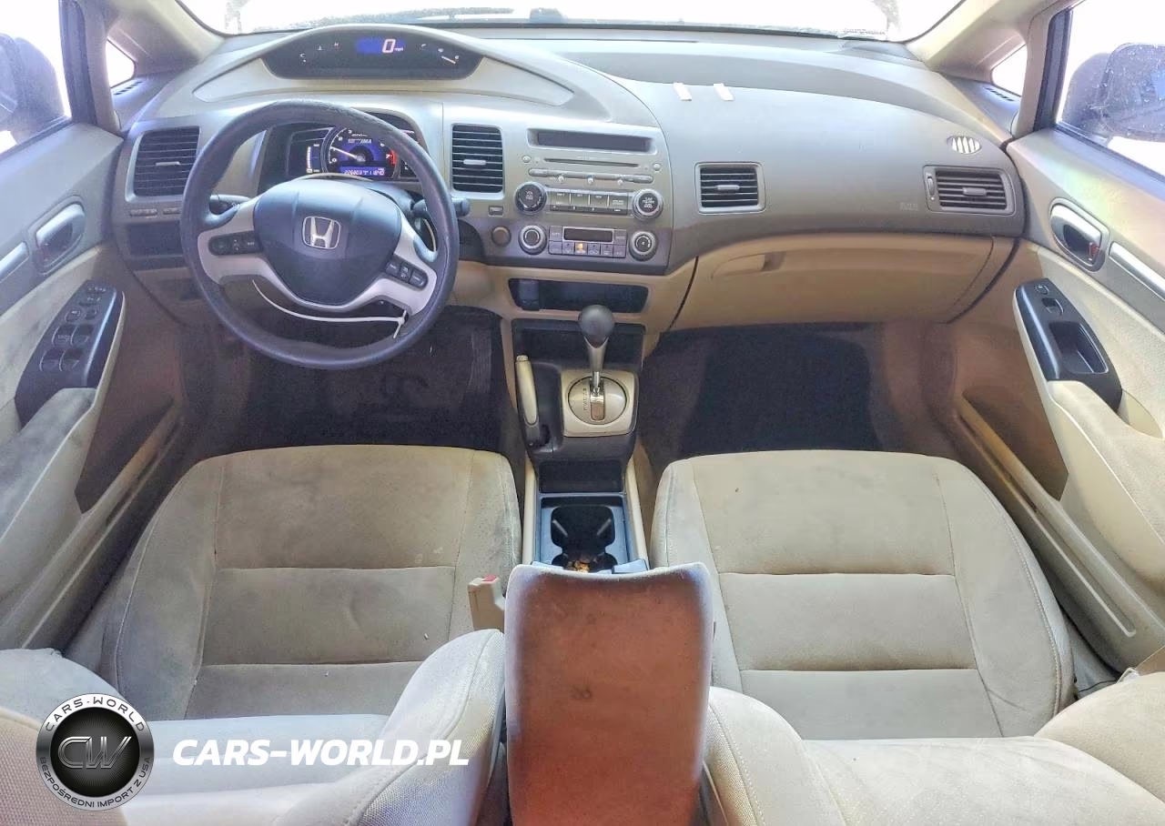 2007 Honda Civic Hybrid VIN:JHMFA36297S007589 - 8