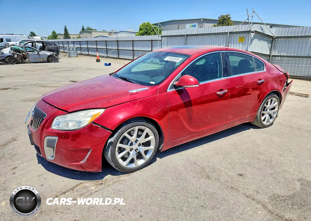 2012 Buick Regal Gs VIN:2G4GV5GVXC9199837 - 1
