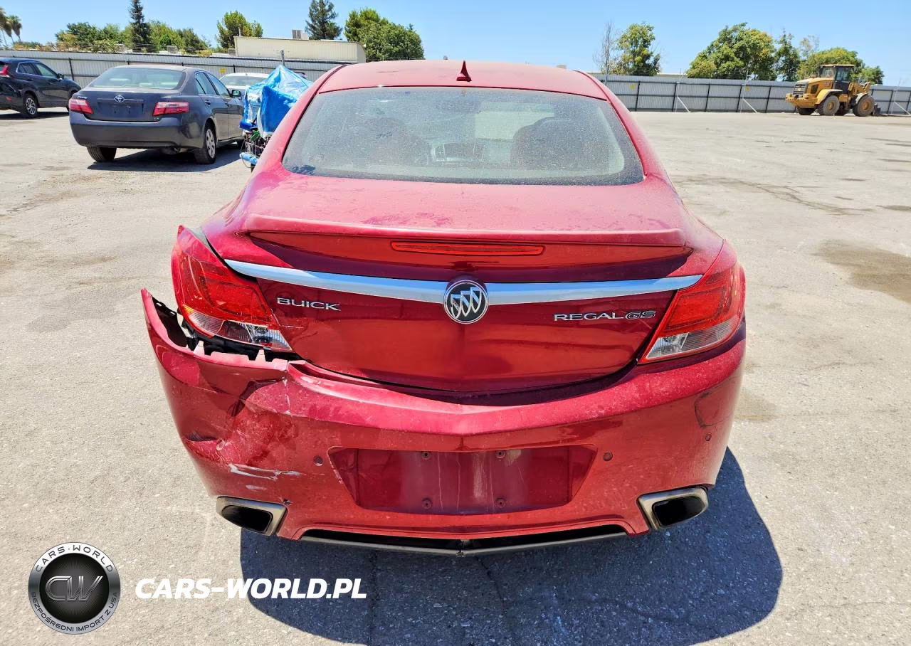 2012 Buick Regal Gs VIN:2G4GV5GVXC9199837 - 6