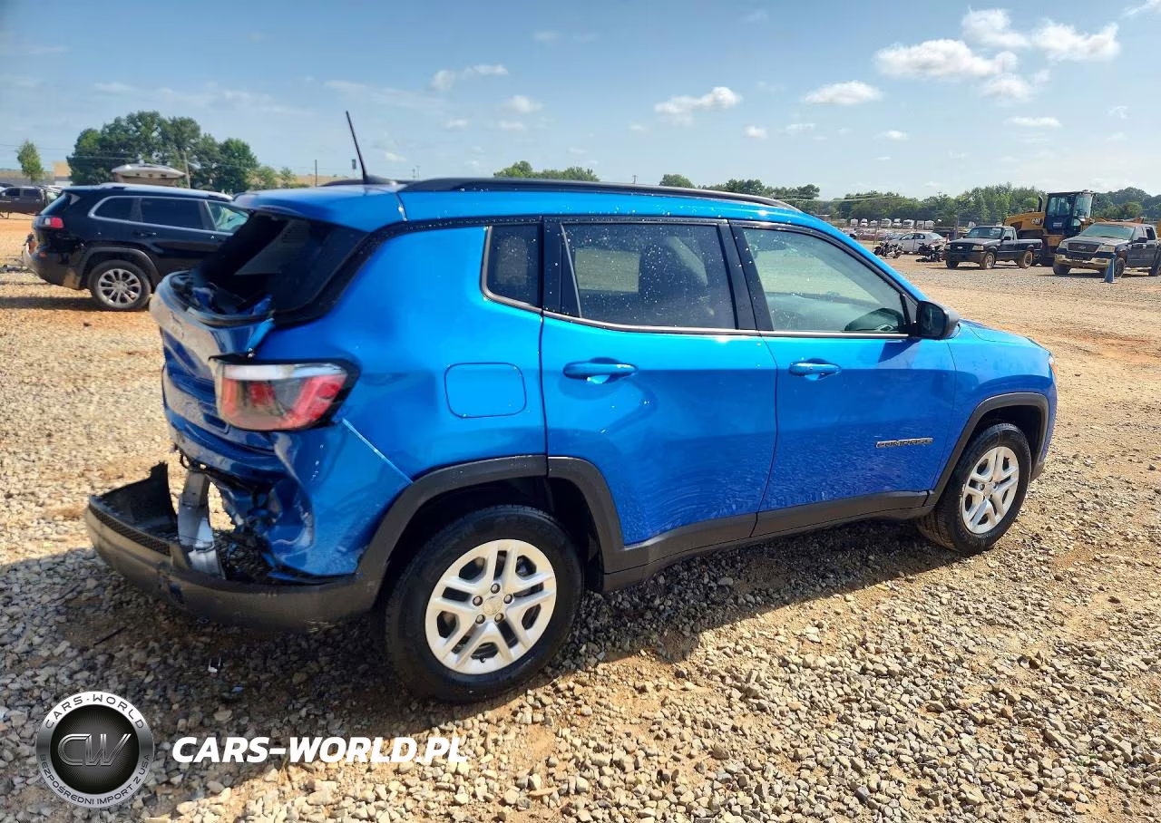 2018 Jeep Compass Sport VIN:3C4NJCAB0JT488391 - 3