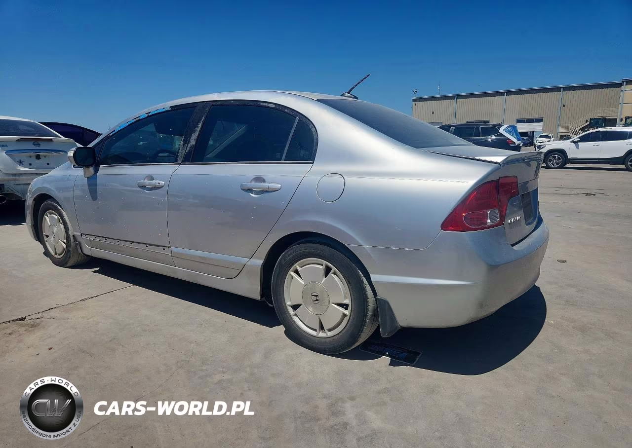 2007 Honda Civic Hybrid VIN:JHMFA36277S004710 - 2