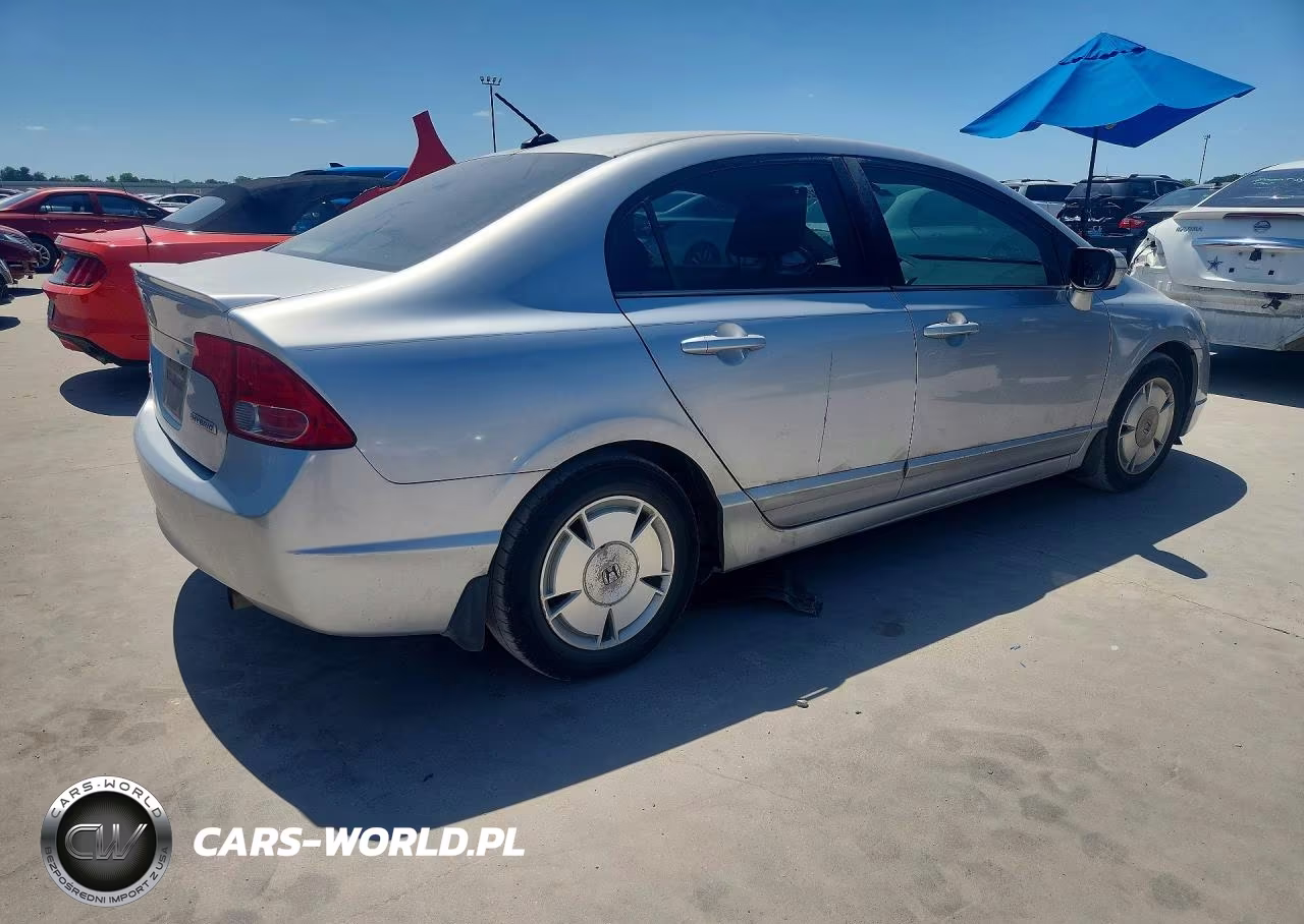 2007 Honda Civic Hybrid VIN:JHMFA36277S004710 - 3