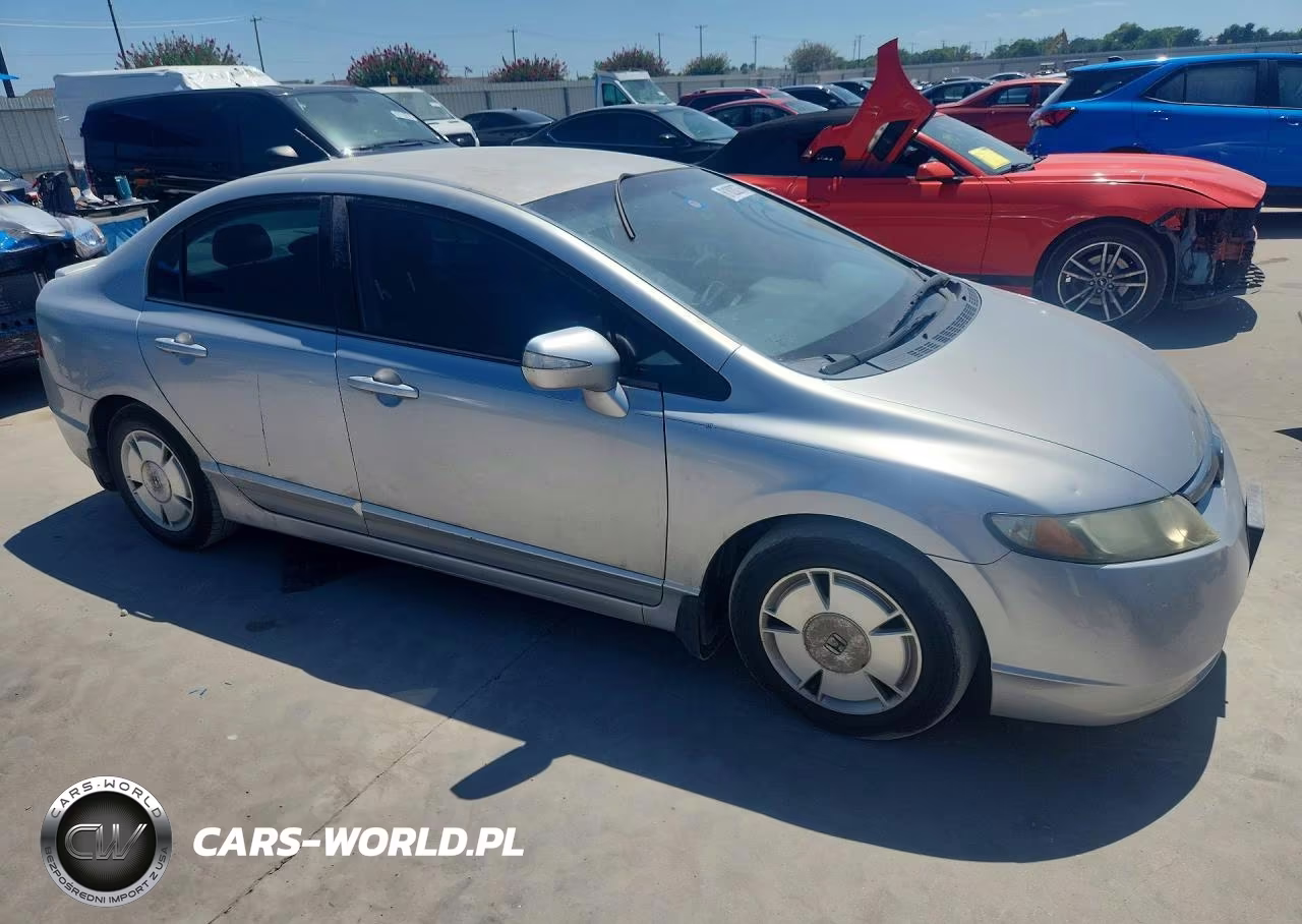 2007 Honda Civic Hybrid VIN:JHMFA36277S004710 - 4