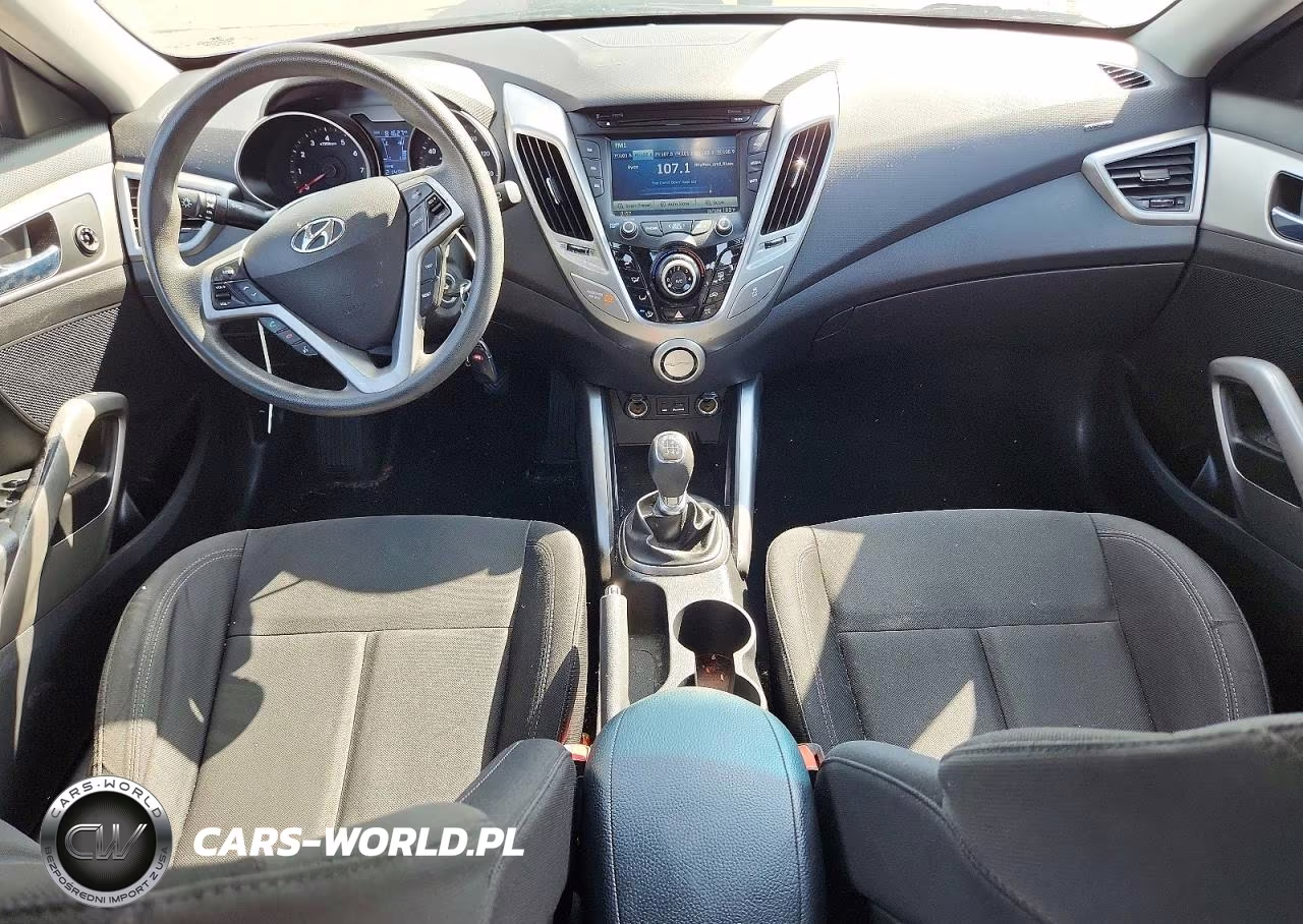 2014 Hyundai Veloster Gls(1.6 Std, Style, Tech VIN:KMHTC6AD4EU194262 - 8