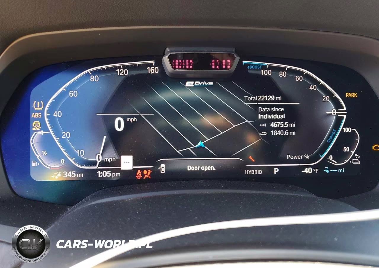2022 BMW X5 xDrive45E VIN:5UXTA6C02N9M41199 - 9