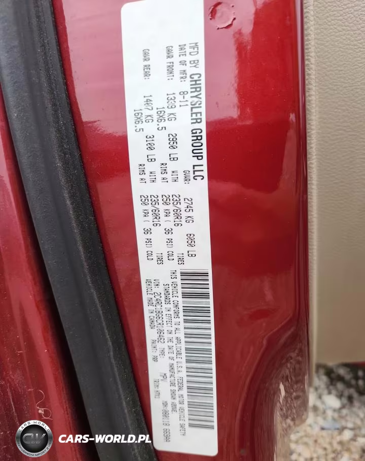 2012 Chrysler Town & Country Touring VIN:2C4RC1BG6CR106462 - 13