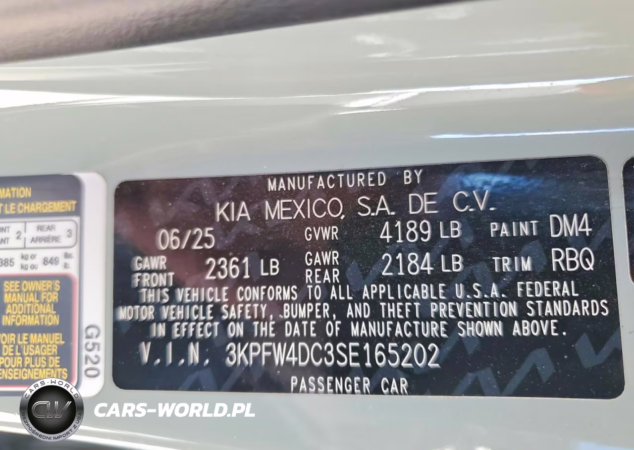 2025 Kia K4 Gt-Line Turbo VIN:3KPFW4DC3SE165202 - 12