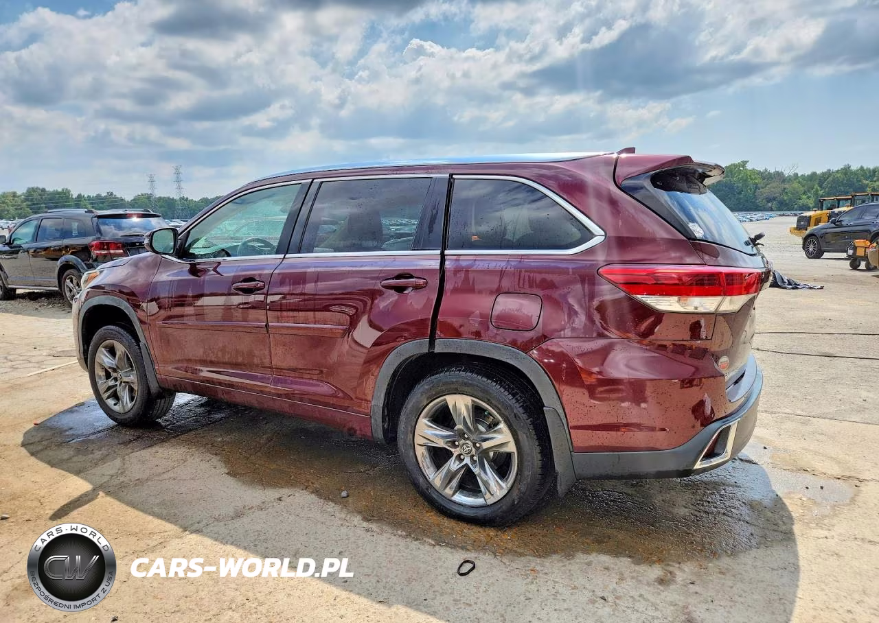 2019 Toyota Highlander Limited Platinum VIN:5TDDZRFH8KS968470 - 2