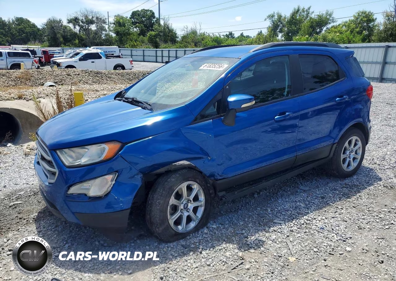 2018 Ford Ecosport Se VIN:MAJ3P1TE5JC183844 - 1