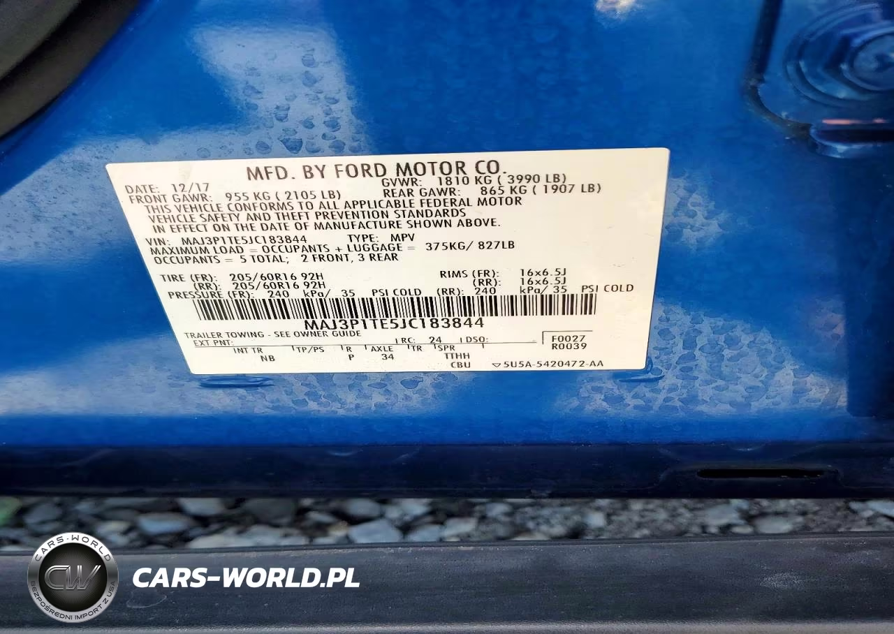 2018 Ford Ecosport Se VIN:MAJ3P1TE5JC183844 - 13