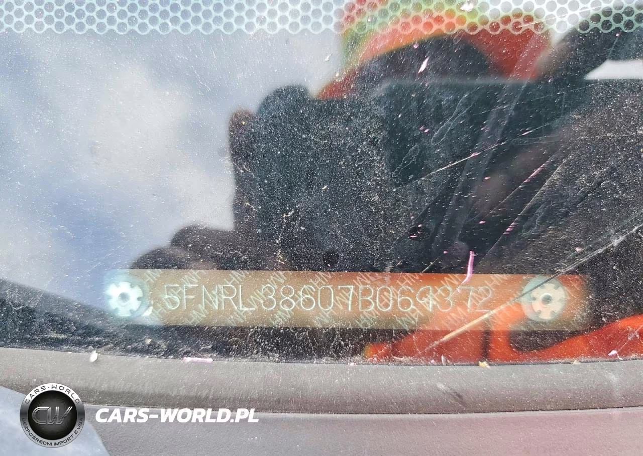 2007 Honda Odyssey Exl VIN:5FNRL38607B069372 - 13