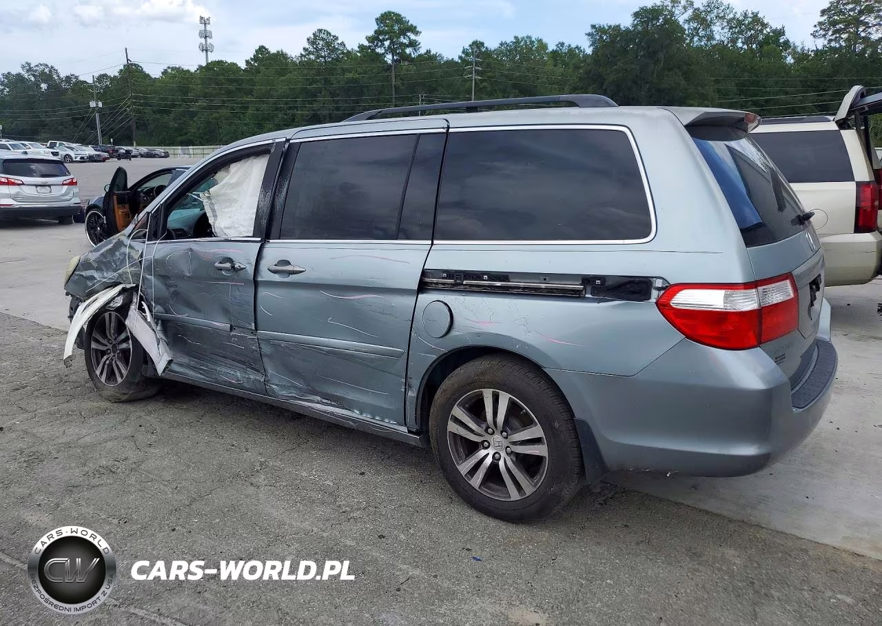 2007 Honda Odyssey Exl VIN:5FNRL38607B069372 - 2