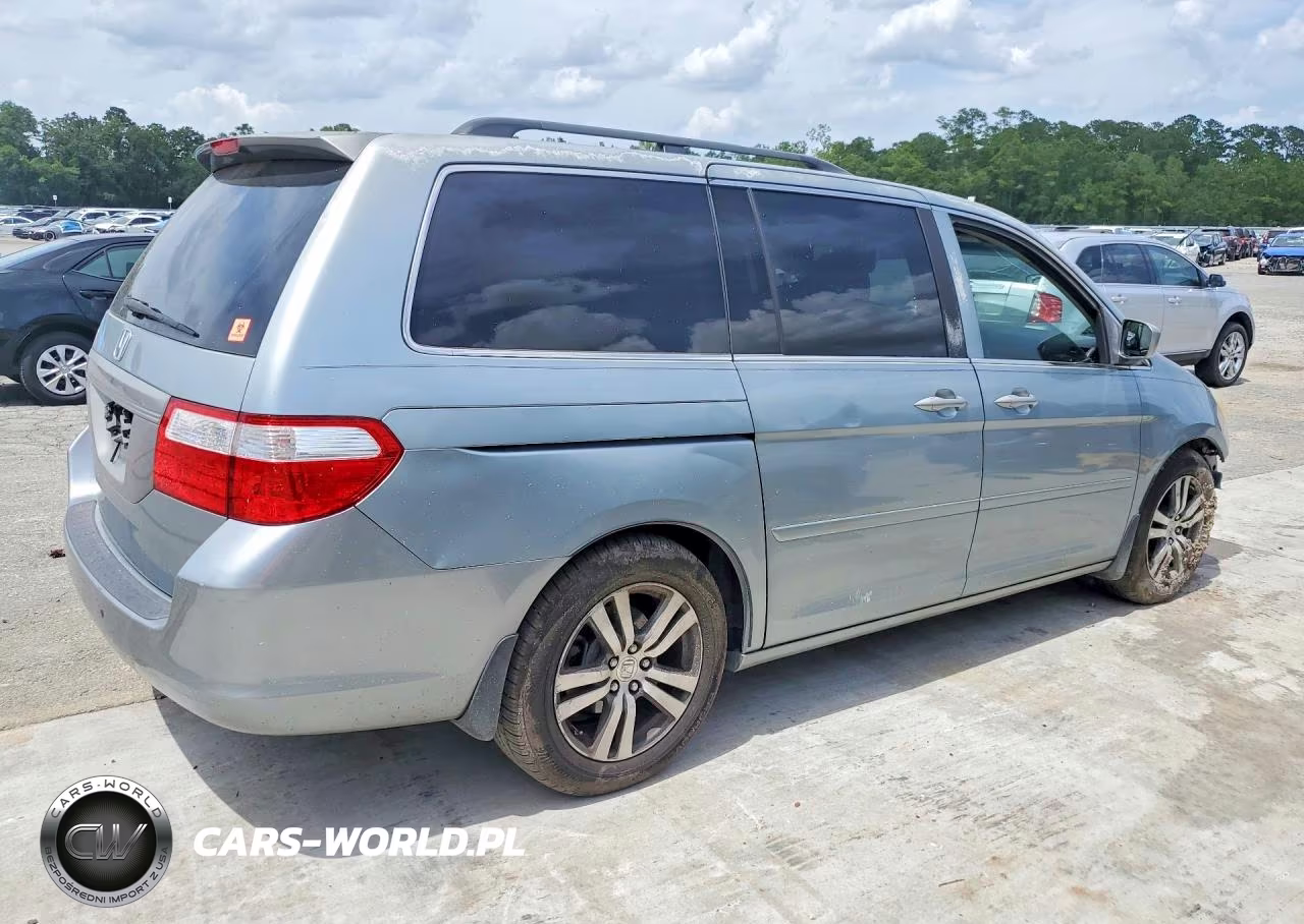 2007 Honda Odyssey Exl VIN:5FNRL38607B069372 - 3