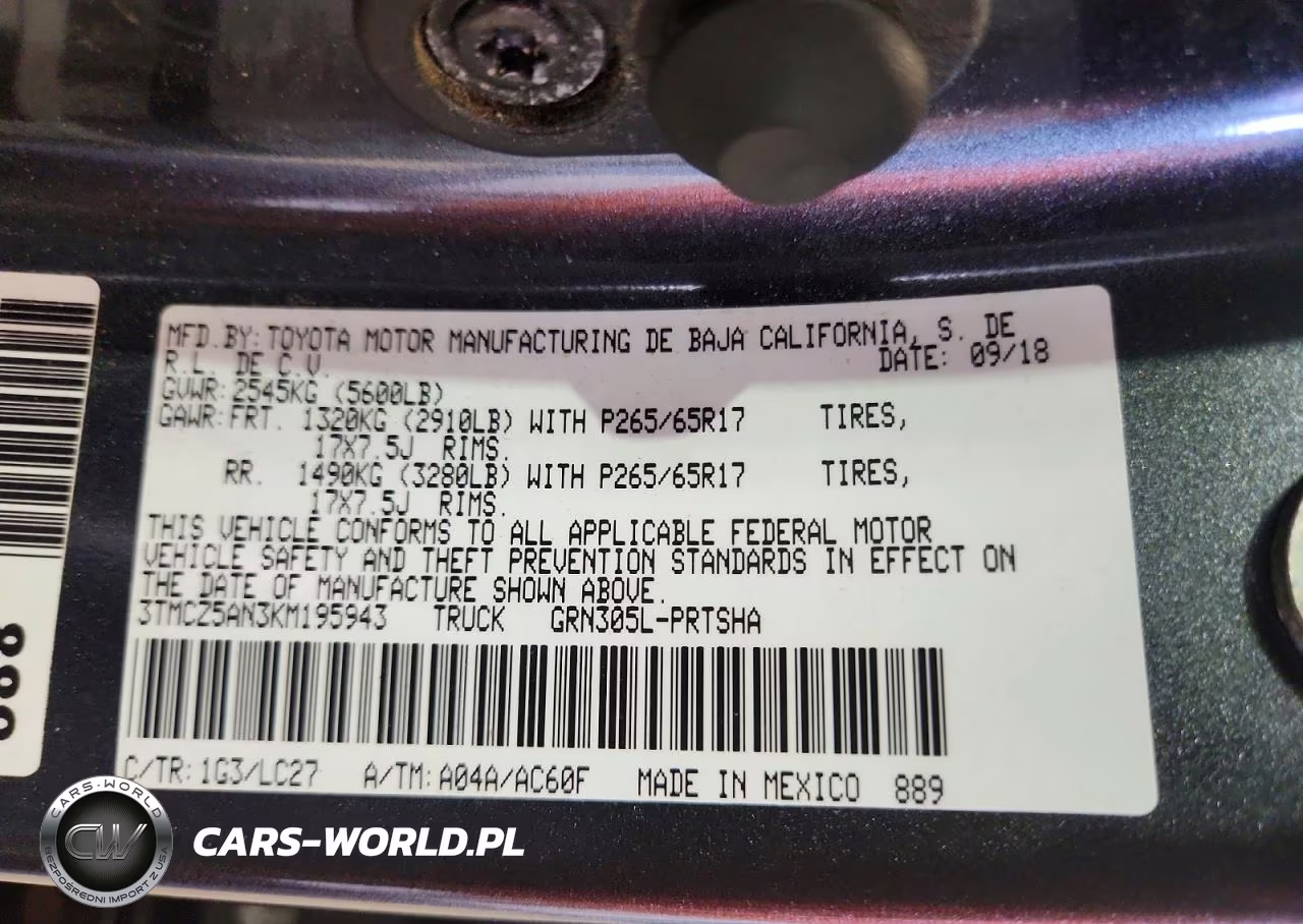 2019 Toyota Tacoma Trd Sport VIN:3TMCZ5AN3KM195943 - 12