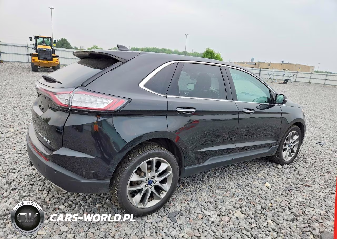 2015 Ford Edge Titanium VIN:2FMTK4K87FBB74801 - 3