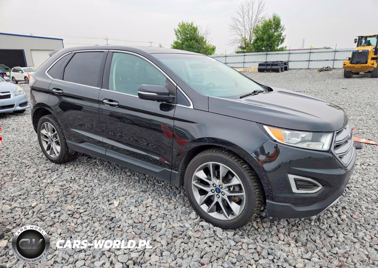 2015 Ford Edge Titanium VIN:2FMTK4K87FBB74801 - 4