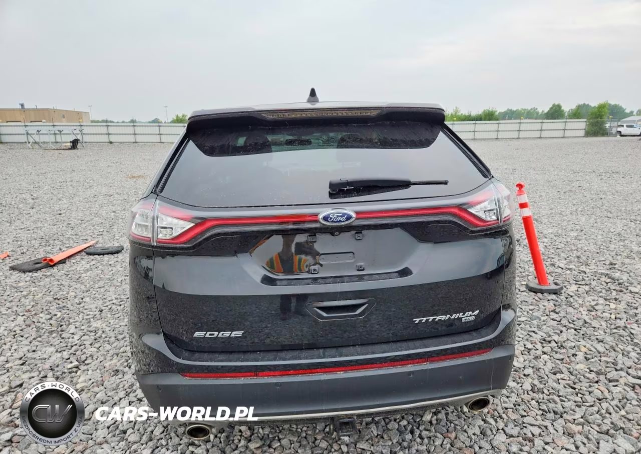 2015 Ford Edge Titanium VIN:2FMTK4K87FBB74801 - 6