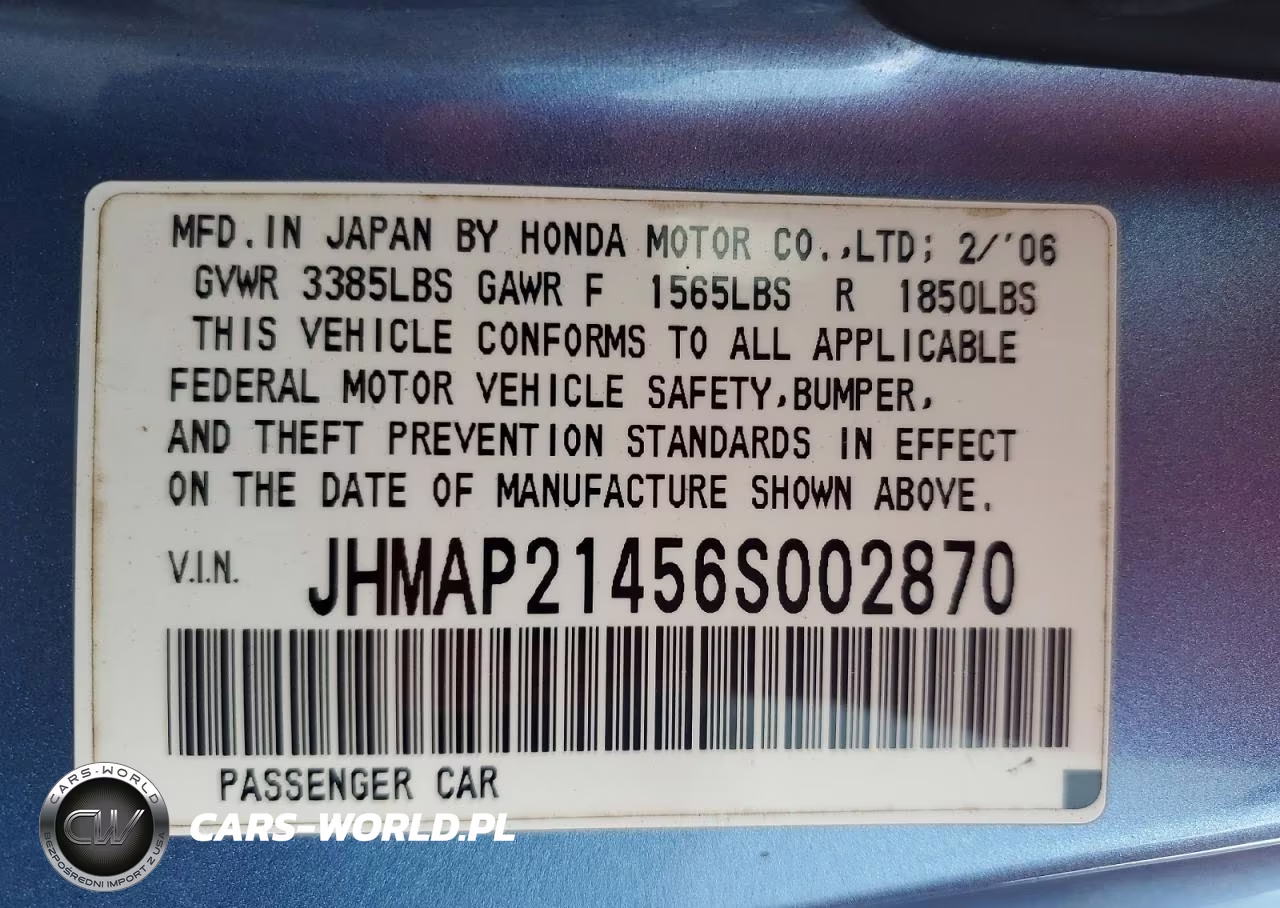 2006 Honda S2000 VIN:JHMAP21456S002870 - 12