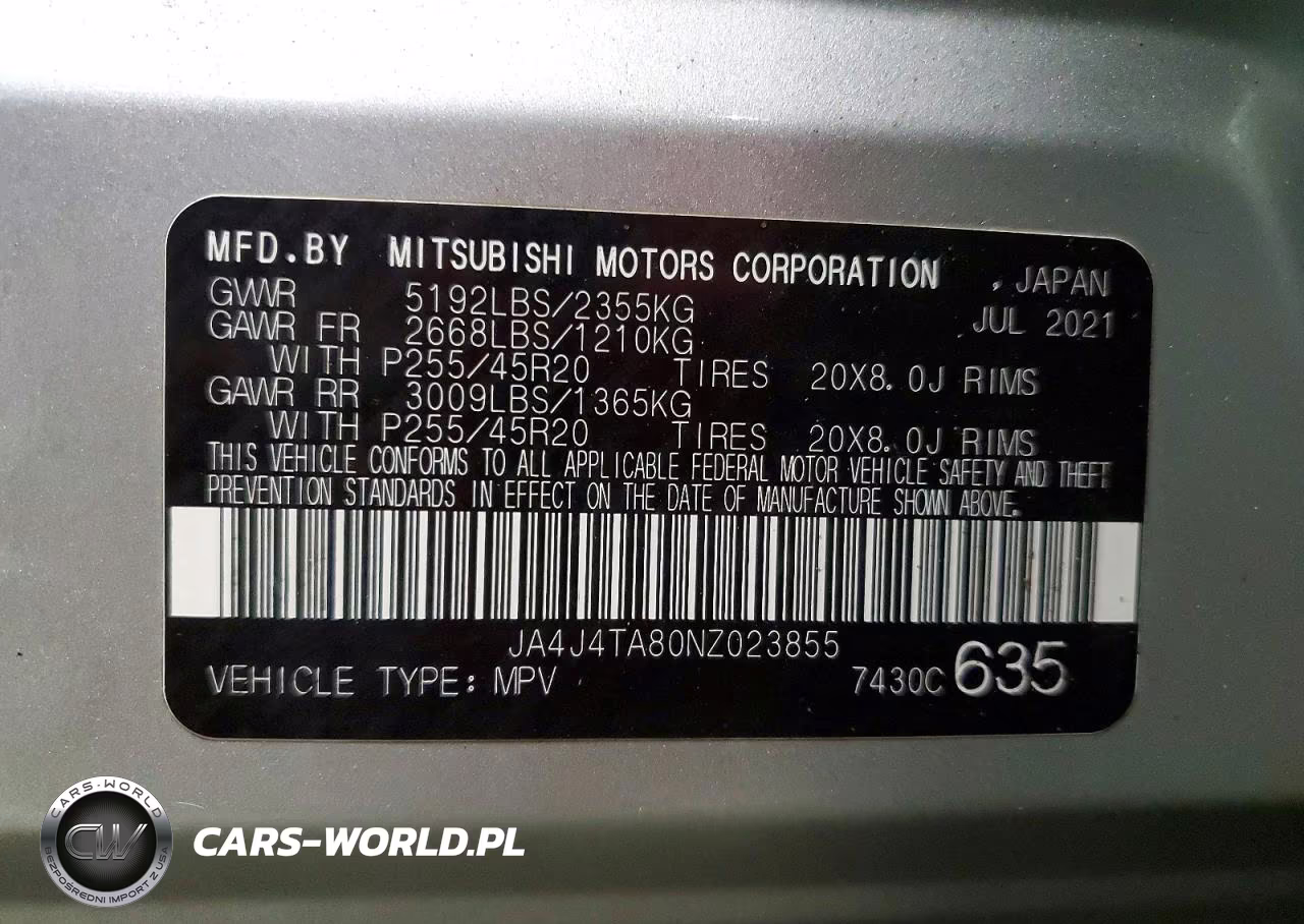 2022 Mitsubishi Outlander Es VIN:JA4J4TA80NZ023855 - 13