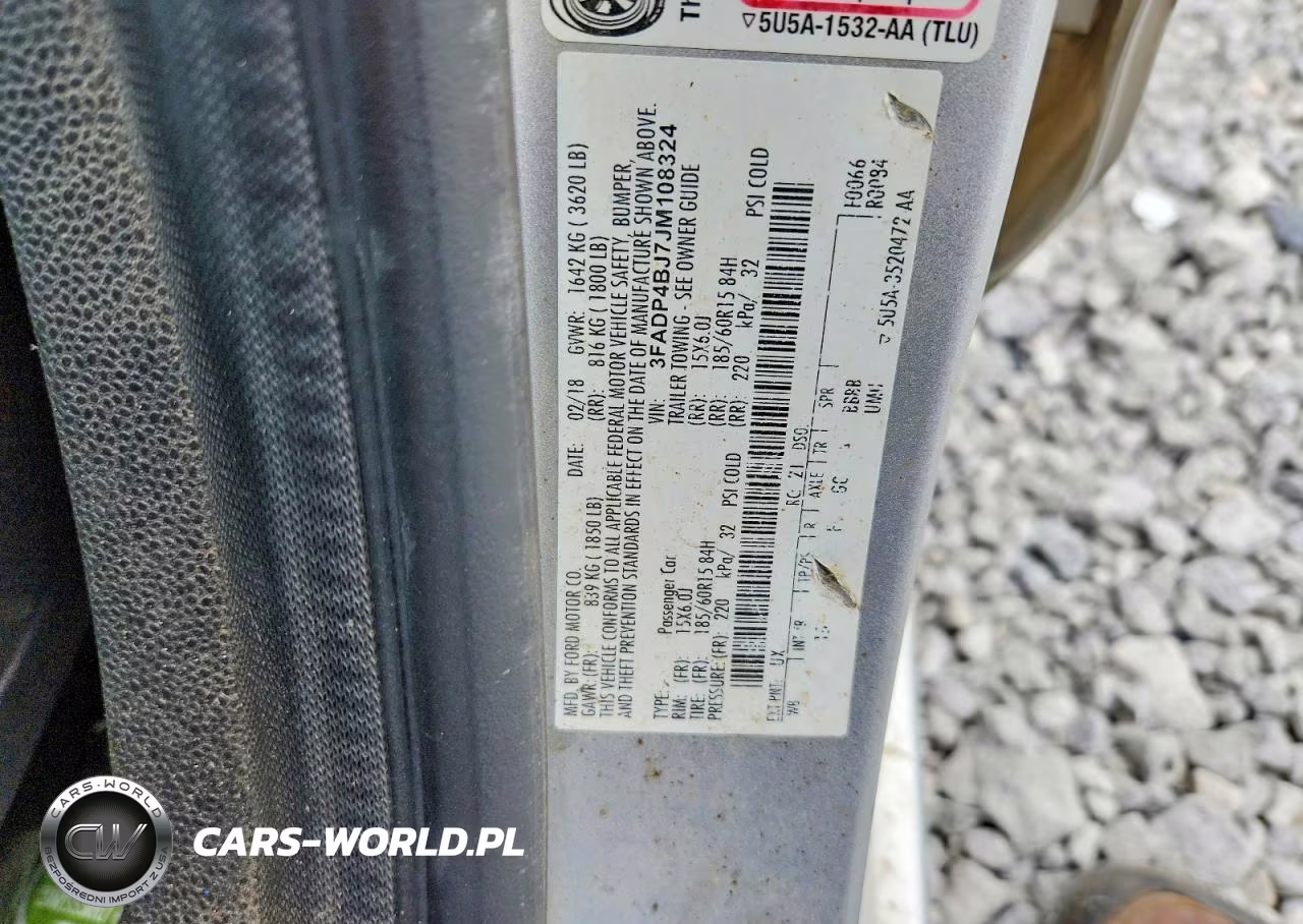 2018 Ford Fiesta Se VIN:3FADP4BJ7JM108324 - 13