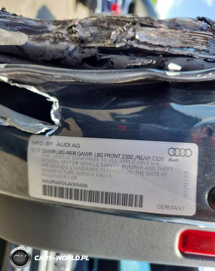 2018 Audi A5 Premium Plus VIN:WAUPNAF54JA069498 - 12