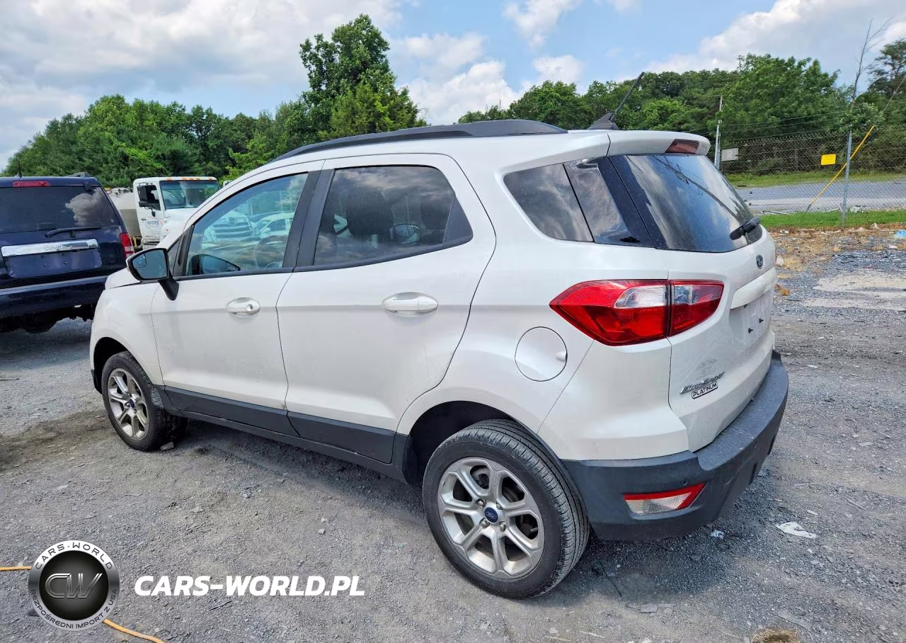 2020 Ford Ecosport Se VIN:MAJ6S3GL0LC327318 - 2
