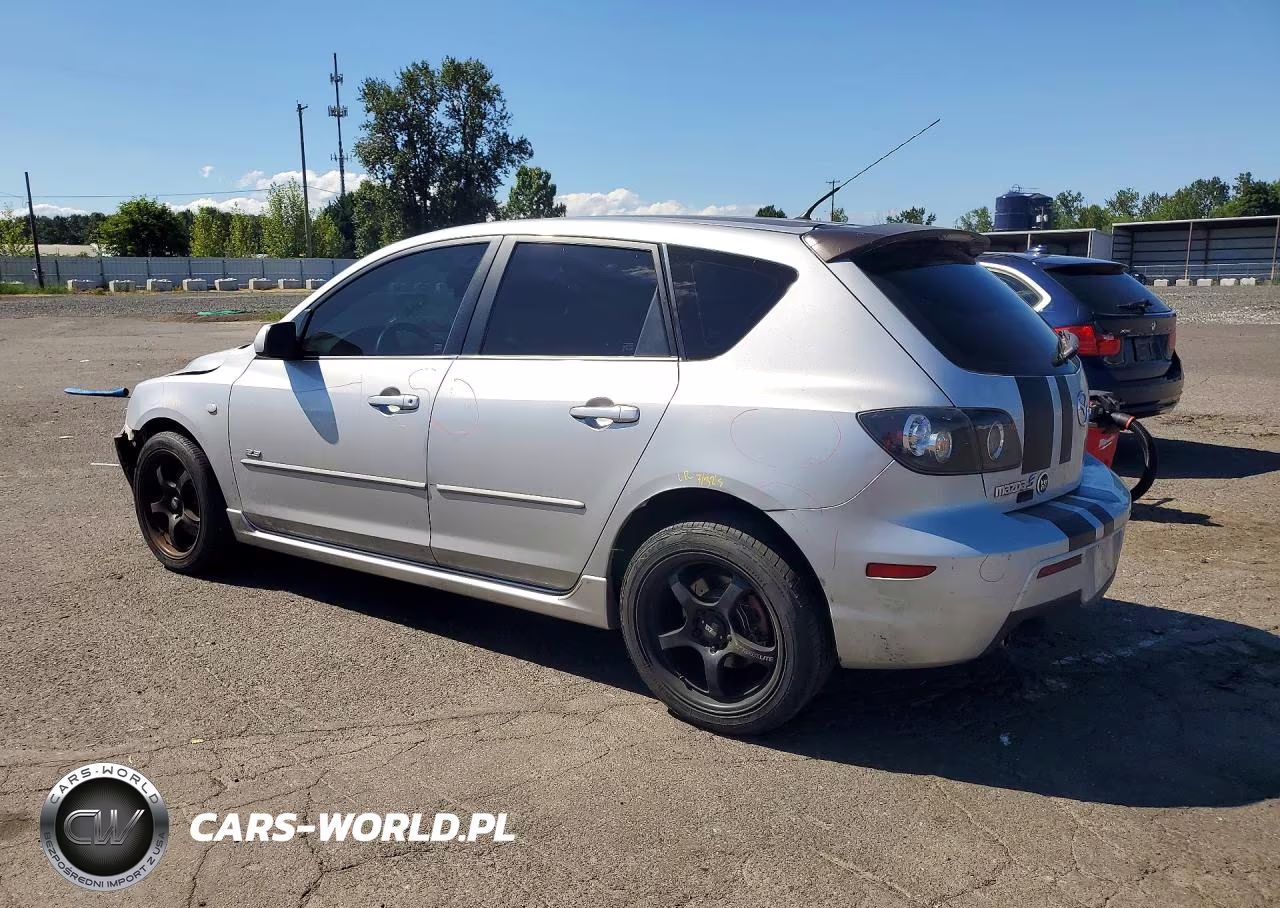 2008 Mazda 3 Hatchback VIN:JM1BK343X81827910 - 2