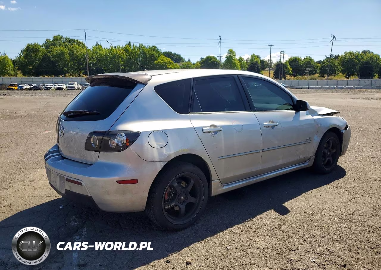 2008 Mazda 3 Hatchback VIN:JM1BK343X81827910 - 3
