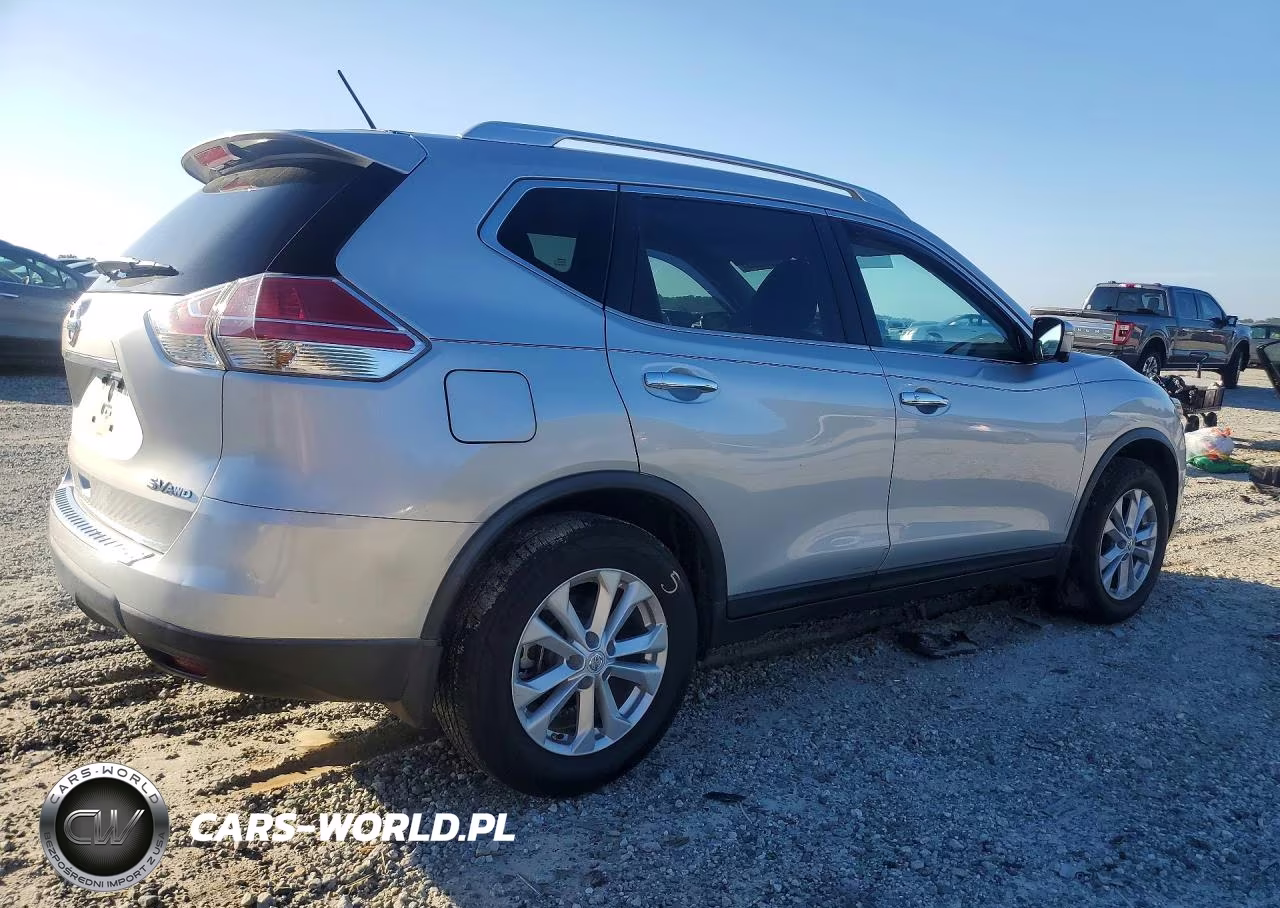 2015 Nissan Rogue Sv VIN:KNMAT2MV3FP537376 - 3