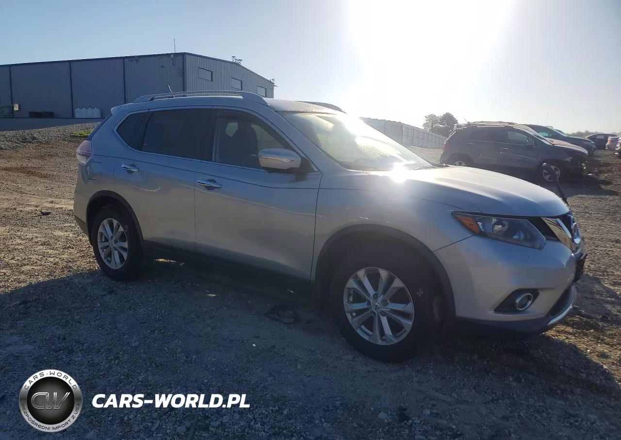 2015 Nissan Rogue Sv VIN:KNMAT2MV3FP537376 - 4