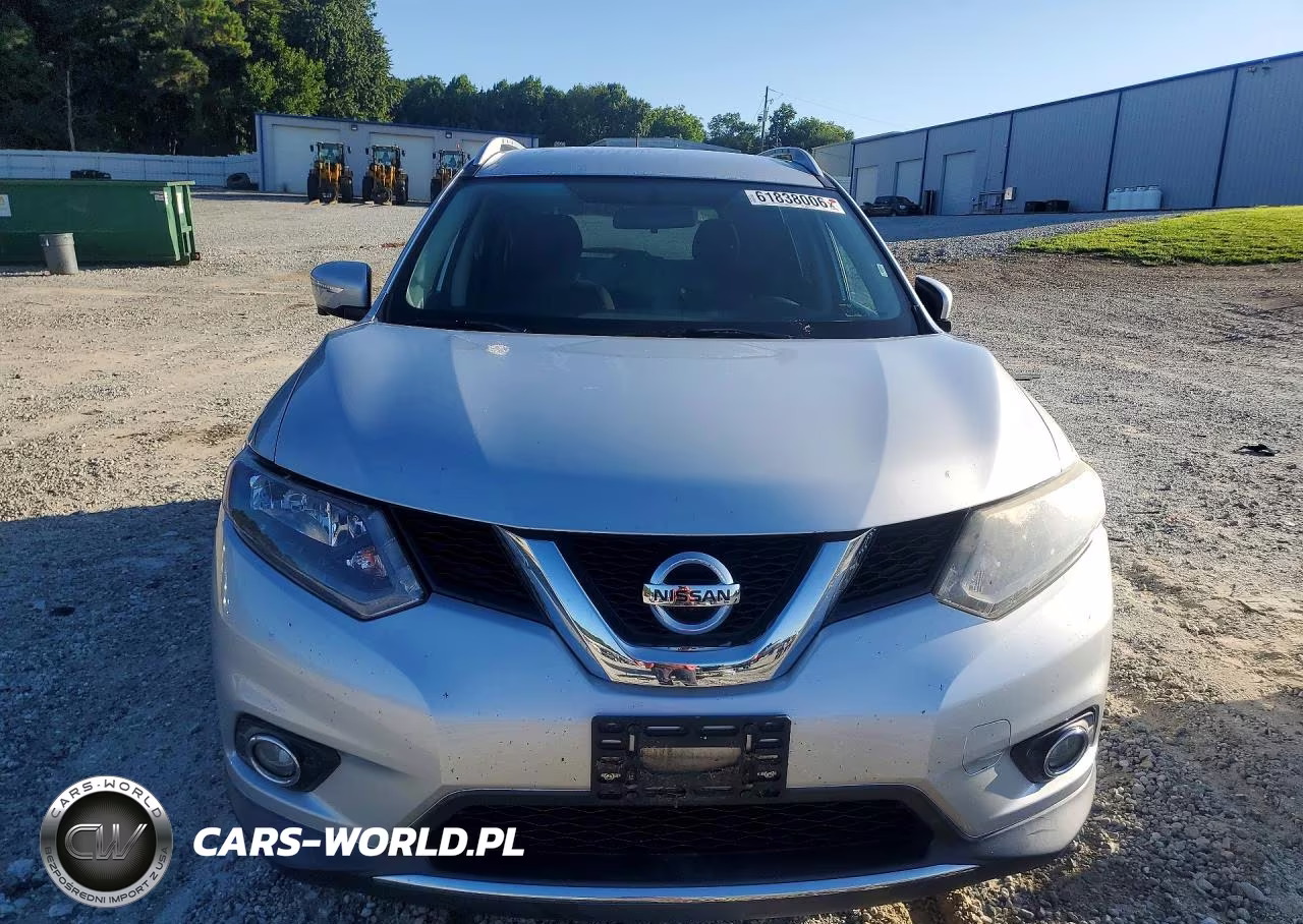 2015 Nissan Rogue Sv VIN:KNMAT2MV3FP537376 - 5