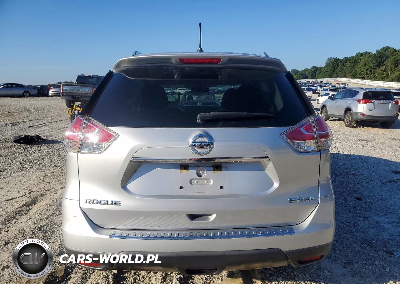 2015 Nissan Rogue Sv VIN:KNMAT2MV3FP537376 - 6