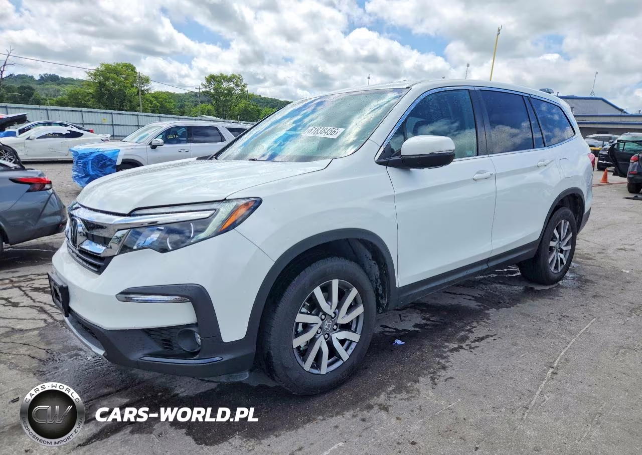 2021 Honda Pilot Exl VIN:5FNYF6H53MB098310 - 1