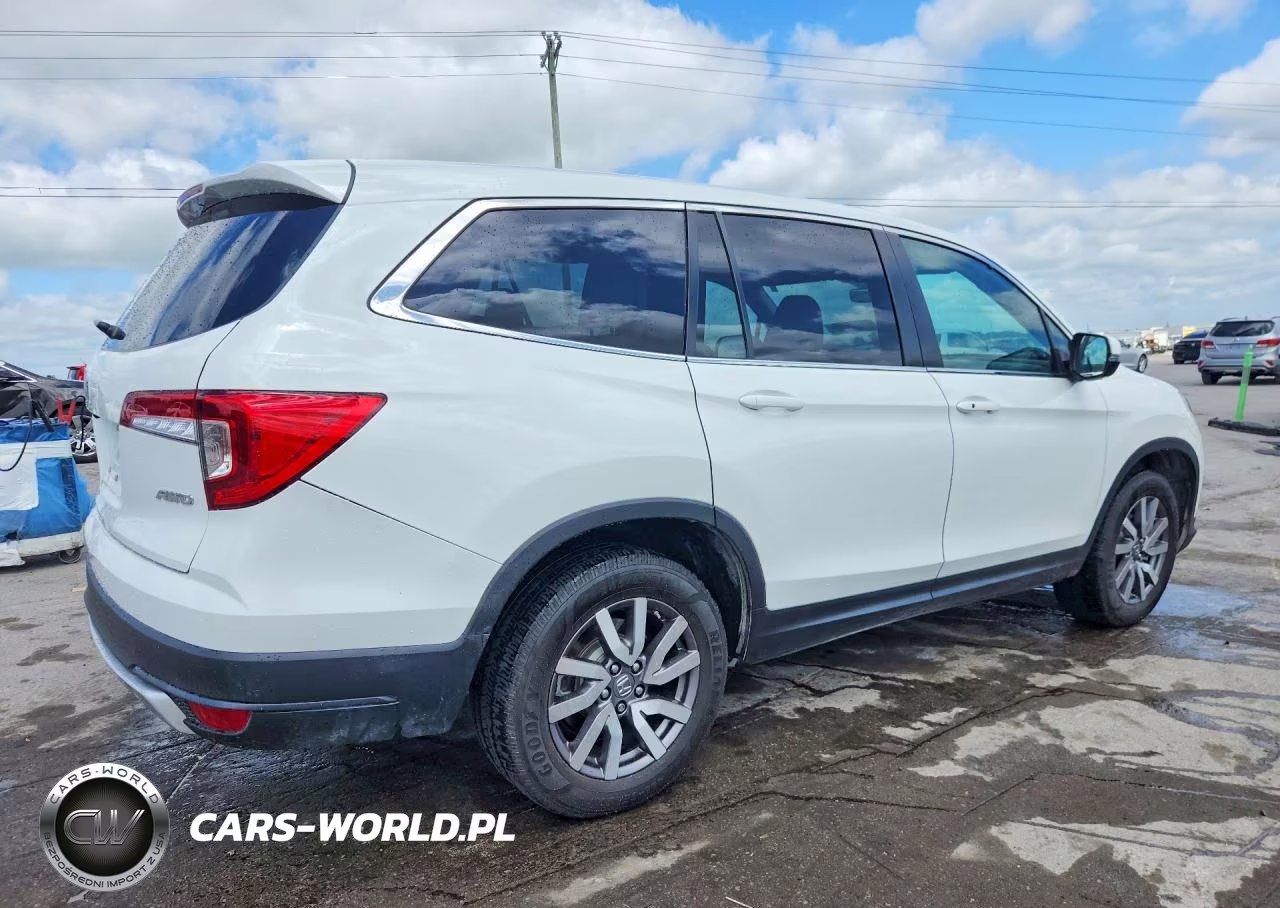 2021 Honda Pilot Exl VIN:5FNYF6H53MB098310 - 3