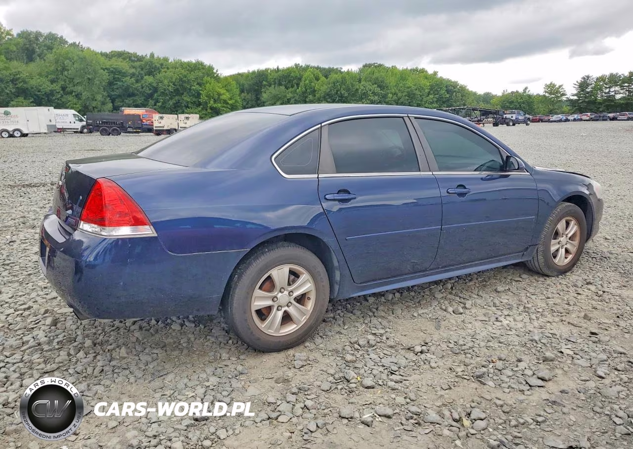 2012 Chevrolet Impala Ls VIN:2G1WF5E33C1266218 - 3
