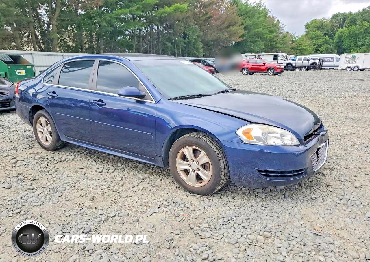 2012 Chevrolet Impala Ls VIN:2G1WF5E33C1266218 - 4