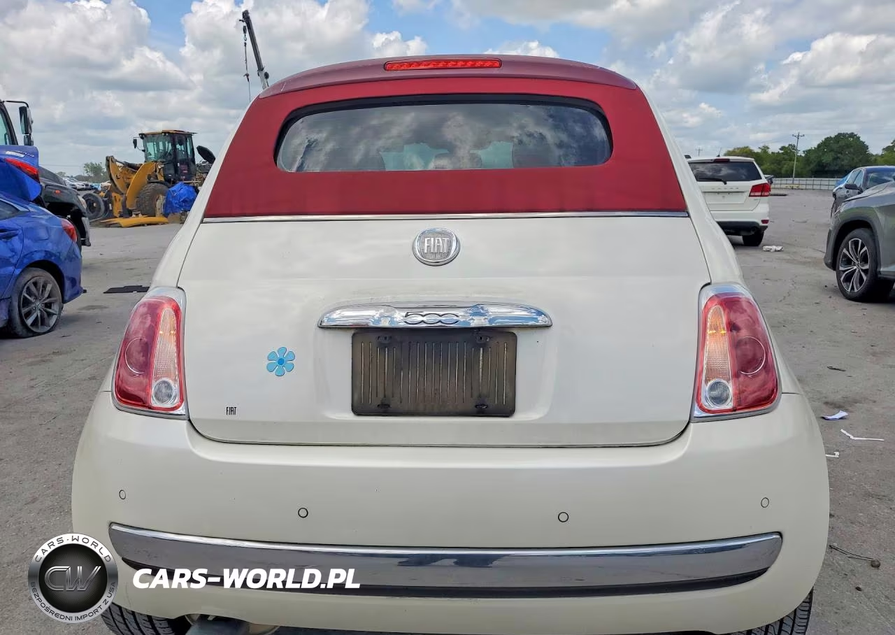 2012 Fiat 500 Lounge VIN:3C3CFFER4CT202020 - 6