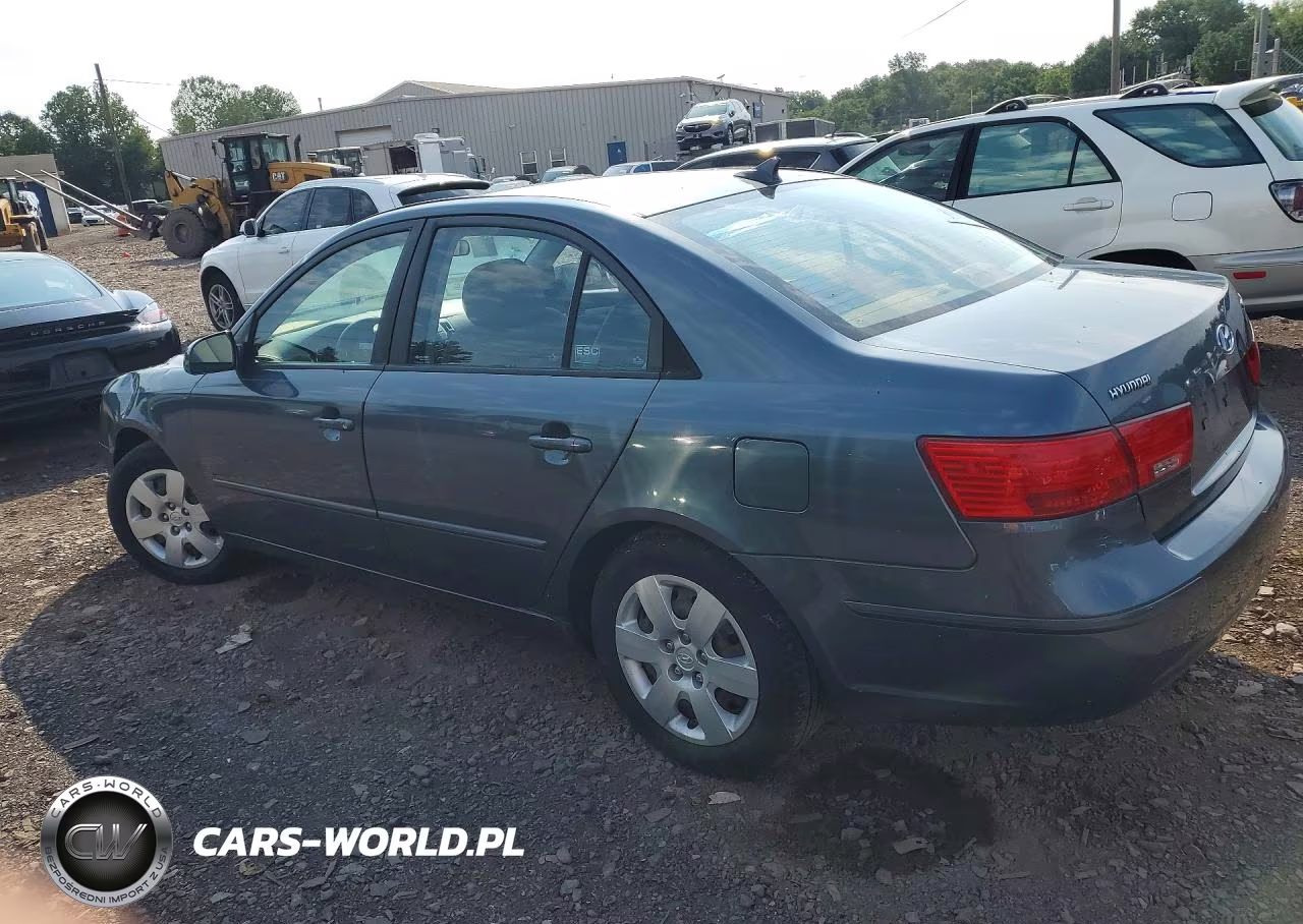 2009 Hyundai Sonata Gls VIN:5NPET46C59H493261 - 2