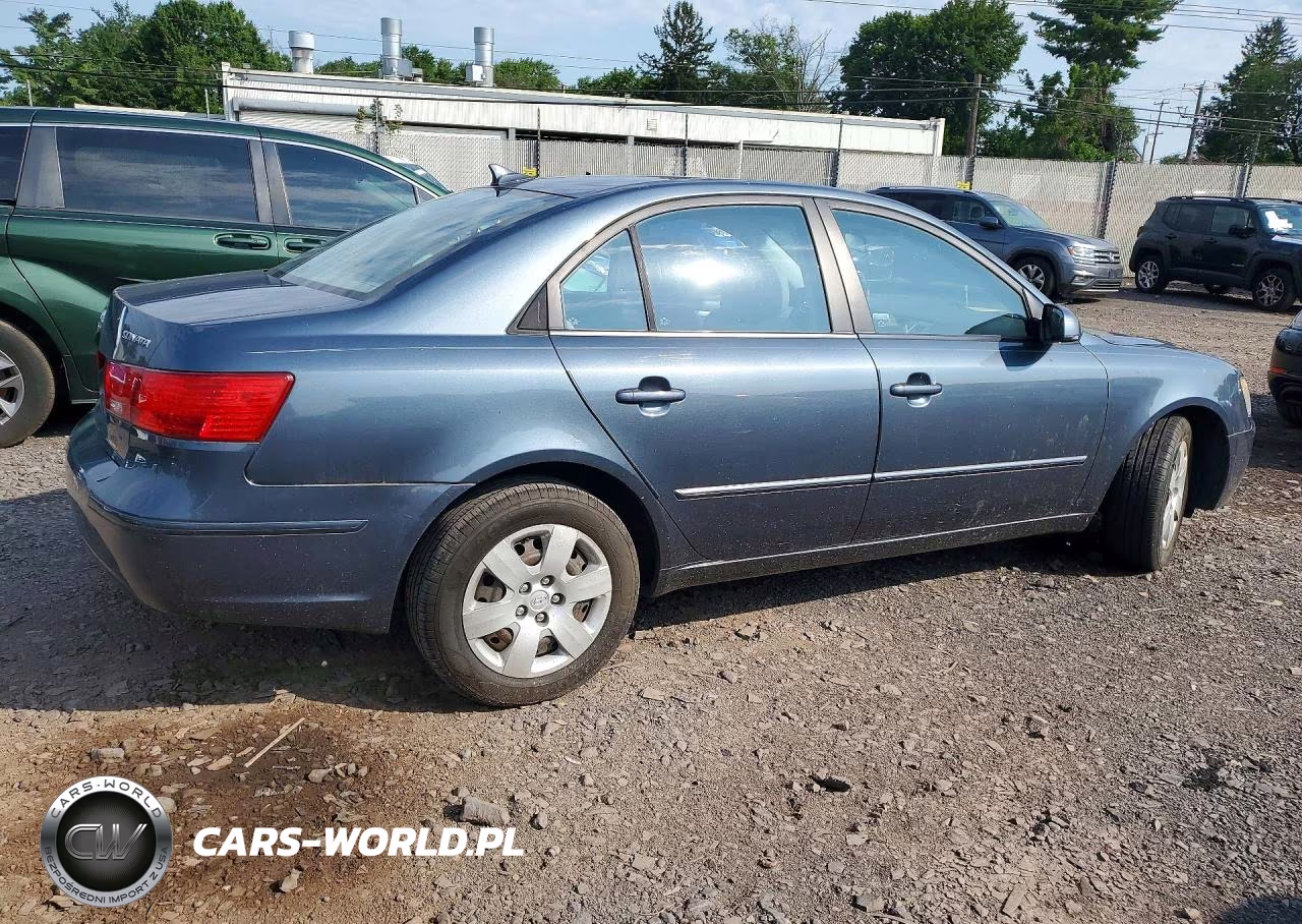 2009 Hyundai Sonata Gls VIN:5NPET46C59H493261 - 3