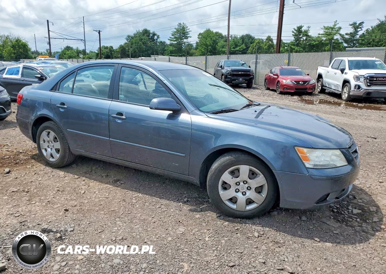 2009 Hyundai Sonata Gls VIN:5NPET46C59H493261 - 4