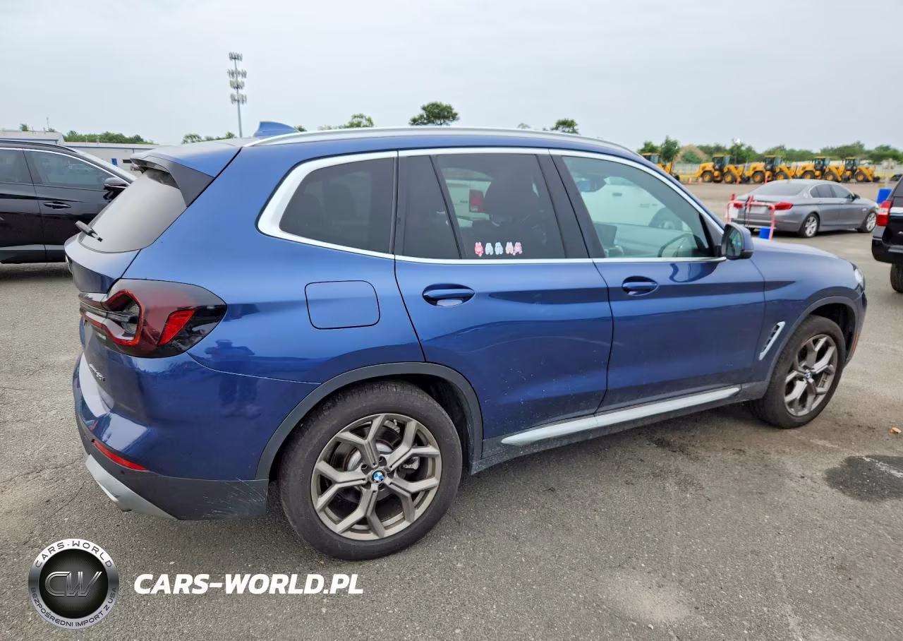 2022 BMW X3 xDrive30I VIN:5UX53DP06N9J94528 - 3
